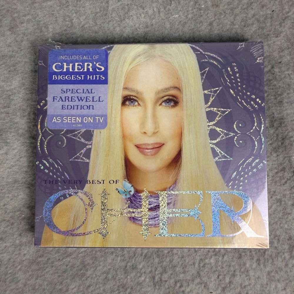 Cher The Very Best of Cher CD Special Farewell Edition Diva Slip Case New Sealed